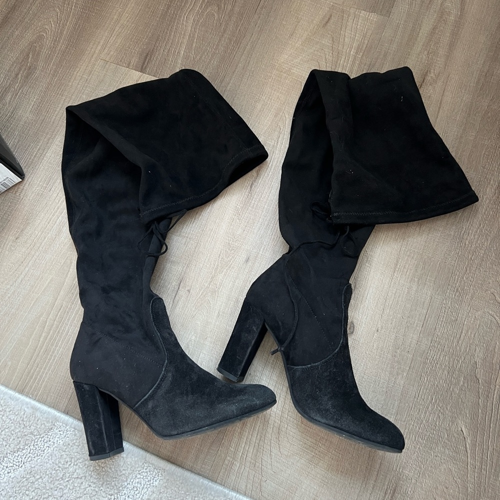 Suede Over the Knee boots